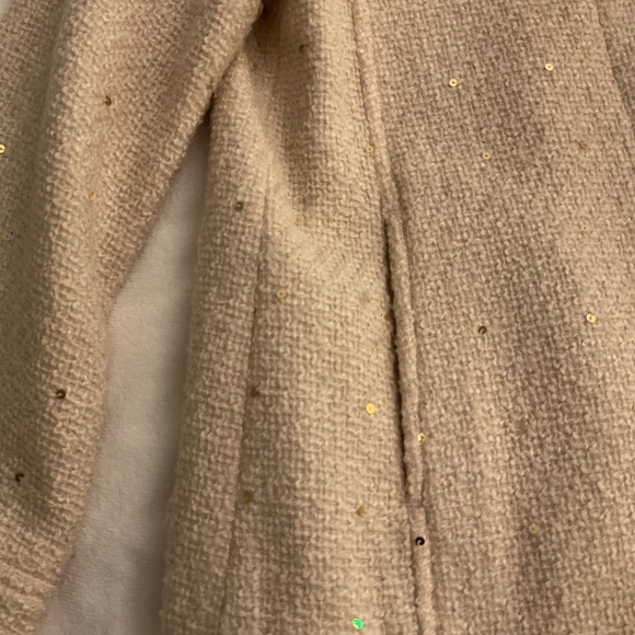 Women Coat, Small, Cream, Japanese Brand United Arrows - Picture 9 of 14